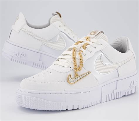 nike air force pixel damen weiß|Nike Air Force 1 white.